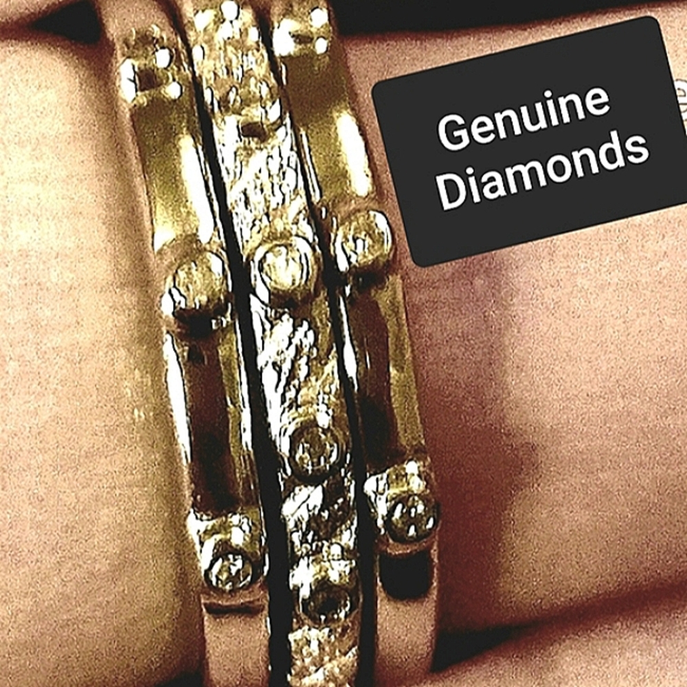 Diamond Rings Genuine Dia